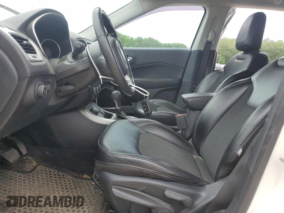 2018 Jeep Compass Altitude with VIN 3C4NJDBBXJT315899, listed as a Copart auction lot 61472665 with Not provided miles and Salvage title. Bid and sale history available at DreamBid. Image 7.