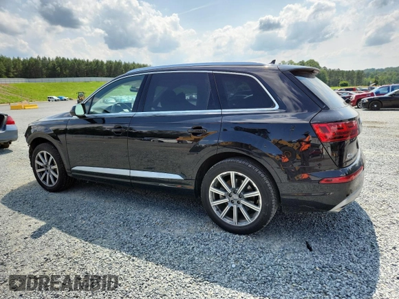 2018 Audi Q7 Premium Plus with VIN WA1LHAF71JD018852, listed as a Copart auction lot 60779375 with 84,760 mi miles and Salvage title. Bid and sale history available at DreamBid. Image 2.