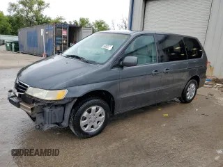 2003 Honda Odyssey EX with VIN 5FNRL18673B048842, listed as a Copart auction lot 60327075 with 139,473 mi miles and Salvage title. Bid and sale history available at DreamBid. Image 1.