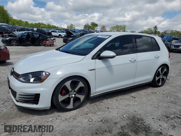 2017 Volkswagen GTI S с VIN 3VW4T7AU5HM004232, выставлен на аукционе Copart как лот 57154385 с пробегом 83 426 миль миль и Чистый • Clean title. История ставок и продаж доступна на DreamBid. Изображение 1.