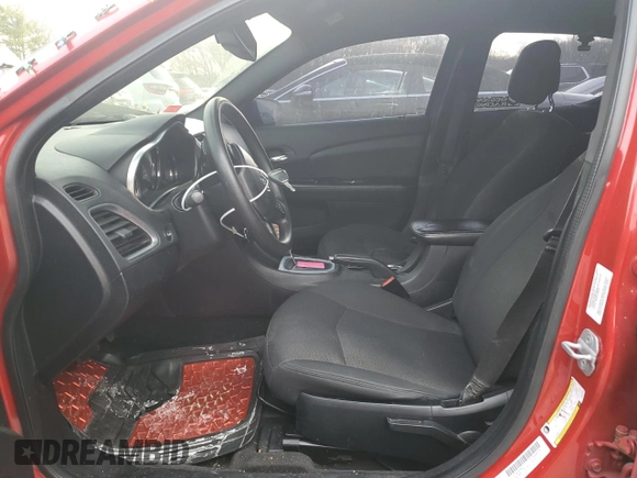 2012 Dodge Avenger SE with VIN 1C3CDZAGXCN254960, listed as a Copart auction lot 87791165 with Not Provided miles and Salvage Title. Bid and sale history available at DreamBid. Image 7.