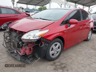 2011 Toyota Prius I with VIN JTDKN3DU7B1441923, listed as a IAAI auction lot 42154214 with 128,876 mi miles and . Bid and sale history available at DreamBid. Image 19.