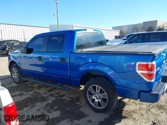 2014 Ford F-150 XL with VIN 1FTFW1CF6EKD90807, listed as a IAAI auction lot 41466067 with 127,686 mi miles. Bid and sale history available at carsss.com. Image 15.
