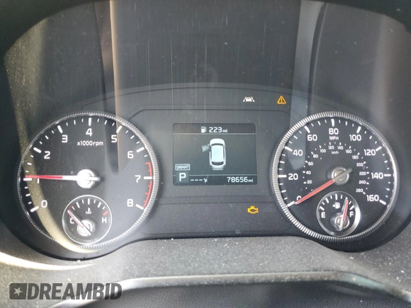 2021 Kia Telluride EX with VIN 5XYP3DHC7MG156788, listed as a Copart auction lot 54816395 with 78,656 mi miles and Salvage title. Bid and sale history available at DreamBid. Image 9.