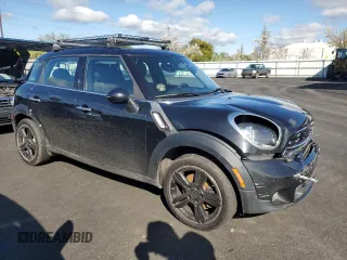 2016 MINI Countryman S with VIN WMWZC3C54GWT08932, listed as a Copart auction lot 51185955 with 101,023 mi miles and Salvage Title. Bid and sale history available at DreamBid. Image 4.