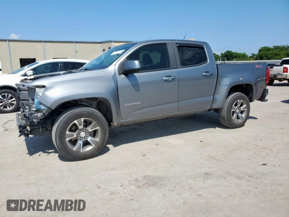 2020 Chevrolet Colorado 2WD Z71 z VIN 1GCGSDEN3L1226598, wystawiony jako Copart lot #57973175 z przebiegiem 68 351 mil mil oraz Szkoda całkowita • Salvage title. Historia ofert i sprzedaży dostępna na DreamBid. Obrazek 1.