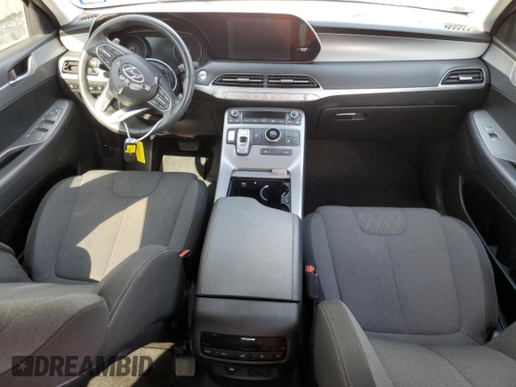 2020 Hyundai Palisade SEL z VIN KM8R34HE6LU073176, wystawiony jako Copart lot #55342774 z przebiegiem 59 338 mil mil oraz Szkoda całkowita • Salvage title. Historia ofert i sprzedaży dostępna na DreamBid. Obrazek 8.