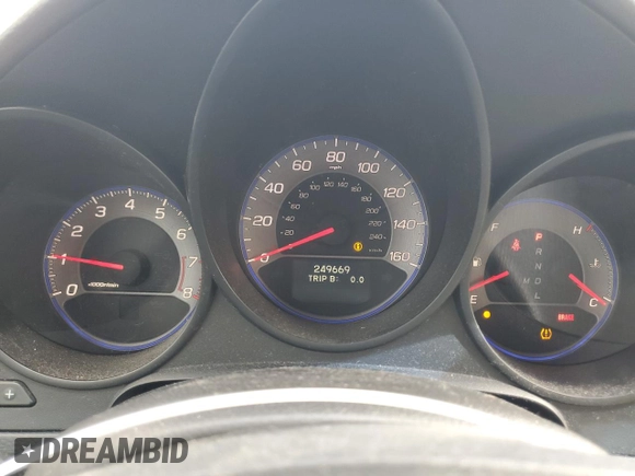 2007 Acura TL with VIN 19UUA66277A001016, listed as a Copart auction lot 53539455 with 249,669 mi miles and Clean Title. Bid and sale history available at carsss.com. Image 9.