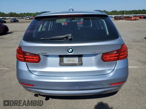 2014 BMW 3 Series 328d xDrive with VIN WBA3K5C57EK300171, listed as a Copart auction lot 61986445 with 79,122 mi miles and Salvage title. Bid and sale history available at DreamBid. Image 6.