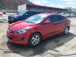 2015 Hyundai Elantra SE z VIN 5NPDH4AE5FH573354, wystawiony jako IAAI lot #41891143 z przebiegiem 161 821 mil mil oraz . Historia ofert i sprzedaży dostępna na DreamBid. Obrazek 2.