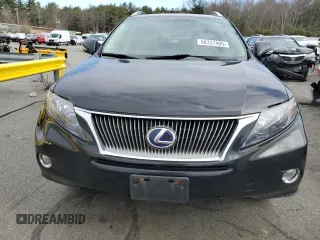 2011 Lexus RX 450h with VIN JTJBC1BA8B2043548, listed as a Copart auction lot 50727405 with 157,839 mi miles and Salvage Title. Bid and sale history available at DreamBid. Image 5.