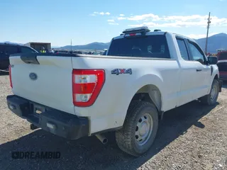 2023 Ford F-150 XL with VIN 1FTEX1EB5PKE10583, listed as a IAAI auction lot 41979500 with 41,611 mi miles. Bid and sale history available at carsss.com. Image 4.