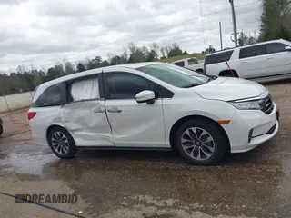 2022 Honda Odyssey EX-L with VIN 5FNRL6H76NB002248, listed as a IAAI auction lot 41818243 with 32,952 mi miles and . Bid and sale history available at DreamBid. Image 13.
