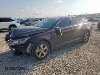 2015 Kia Optima LX with VIN 5XXGM4A7XFG430471, listed as a Copart auction lot 59257575 with 169,591 mi miles and Salvage title. Bid and sale history available at DreamBid. Image 1.