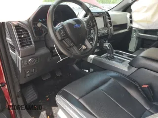 2018 Ford F-150 XL with VIN 1FTEW1E5XJFA27140, listed as a Copart auction lot 56948105 with 57,825 mi miles and Clean title. Bid and sale history available at DreamBid. Image 8.