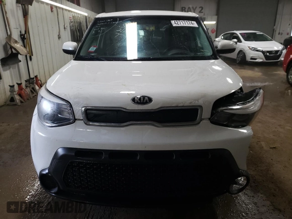 2015 Kia Soul + with VIN KNDJP3A55F7159706, listed as a Copart auction lot 42717174 with 105,366 mi miles and Salvage Title. Bid and sale history available at carsss.com. Image 5.