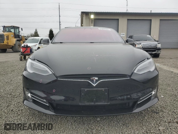2018 Tesla Model S 75D with VIN 5YJSA1E48JF265906, listed as a Copart auction lot 47886905 with 19,733 mi miles and Salvage Title. Bid and sale history available at DreamBid. Image 5.