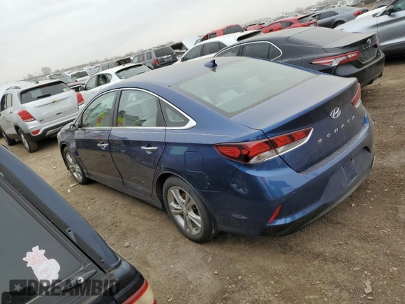 2018 Hyundai Sonata Limited with VIN 5NPE34AF0JH647302, listed as a Copart auction lot 51308135 with 39,272 mi miles and Salvage Title. Bid and sale history available at carsss.com. Image 2.