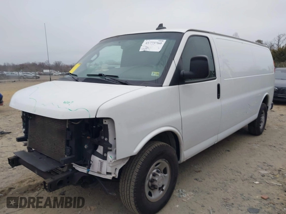 2020 Chevrolet Express Cargo Van with VIN 1GCWGBFP0L1138206, listed as a IAAI auction lot 41773760 with 94,272 mi miles. Bid and sale history available at carsss.com. Image 18.