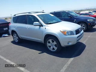 2008 Toyota RAV4 Sport with VIN JTMBD32V385141506, listed as a IAAI auction lot 42697670 with 135,318 mi miles and . Bid and sale history available at DreamBid. Image 1.