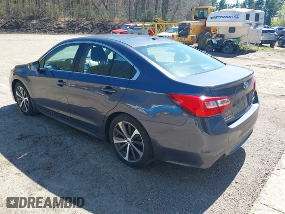2015 Subaru Legacy 2.5i Limited with VIN 4S3BNAL63F3032870, listed as a IAAI auction lot 42170877 with 158,570 mi miles. Bid and sale history available at carsss.com. Image 3.