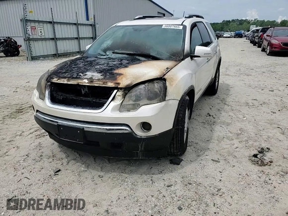 2008 GMC Acadia SLT2 with VIN 1GKEV33758J259384, listed as a Copart auction lot 56007665 with Not provided miles and Salvage title. Bid and sale history available at DreamBid. Image 13.