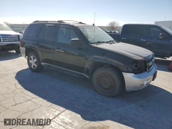 2008 Chevrolet TrailBlazer LT with VIN 1GNET13M082112564, listed as a Copart auction lot 49464395 with 162,379 mi miles and Salvage Title. Bid and sale history available at carsss.com. Image 4.