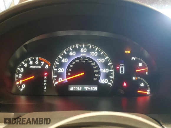 2010 Honda Odyssey EX с VIN 5FNRL3H42AB106024, выставлен на аукционе Copart как лот 55467405 с пробегом 187 752 миль миль и Списание • Salvage title. История ставок и продаж доступна на DreamBid. Изображение 9.
