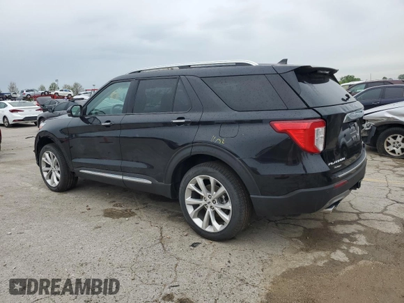 2023 Ford Explorer Platinum with VIN 1FM5K8HC9PGC05410, listed as a Copart auction lot 55442395 with Not provided miles and Salvage title. Bid and sale history available at DreamBid. Image 2.