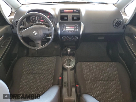 2008 Suzuki SX4 with VIN JS2YB413X85108496, listed as a Copart auction lot 76107604 with 104,241 mi miles and Salvage Title. Bid and sale history available at carsss.com. Image 8.