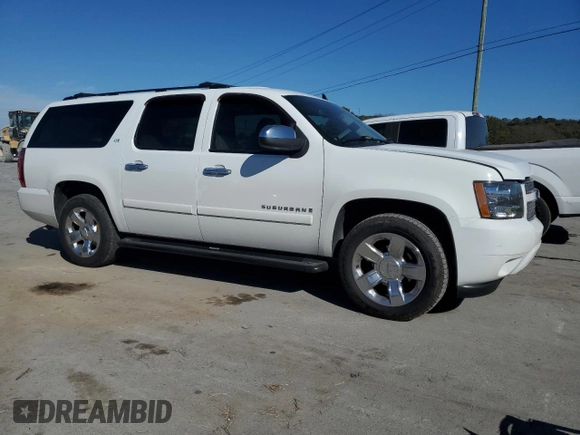 2008 Chevrolet Suburban LTZ with VIN 3GNFC160X8G215320, listed as a Copart auction lot 76341774 with 251,891 mi miles and Salvage Title. Bid and sale history available at carsss.com. Image 4.