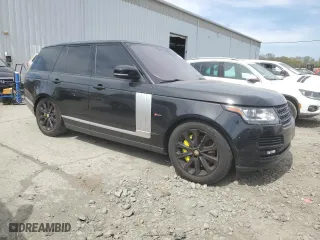 2013 Land Rover Range Rover HSE with VIN SALGS2DF1DA110096, listed as a Copart auction lot 52399355 with 94,735 mi miles and Salvage Title. Bid and sale history available at carsss.com. Image 4.