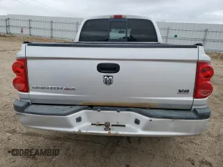 2007 Dodge Dakota SLT with VIN 1D7HW48N77S110606, listed as a Copart auction lot 48617905 with 234,017 mi miles and Salvage Title. Bid and sale history available at carsss.com. Image 6.