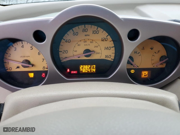 2005 Nissan Murano SE with VIN JN8AZ08T35W327638, listed as a Copart auction lot 50277855 with 238,217 mi miles and Salvage Title. Bid and sale history available at carsss.com. Image 9.
