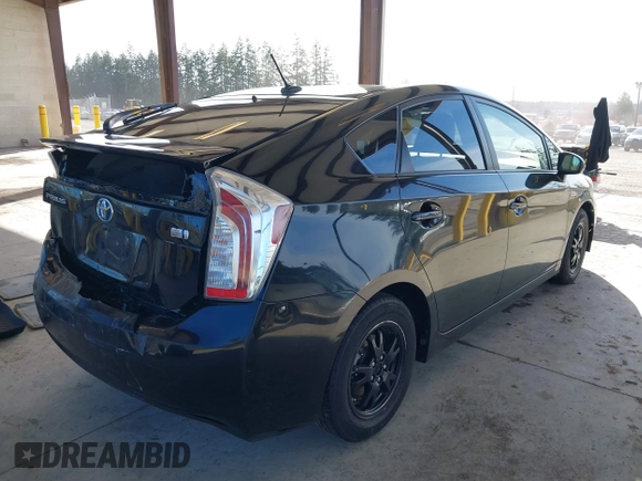2014 Toyota Prius Four with VIN JTDKN3DU7E0359720, listed as a IAAI auction lot 41880691 with 274,987 mi miles. Bid and sale history available at carsss.com. Image 4.