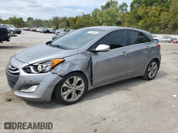 2014 Hyundai Elantra GT with VIN KMHD35LH8EU178662, listed as a Copart auction lot 71918544 with 185,126 mi miles and Salvage Title. Bid and sale history available at carsss.com. Image 1.