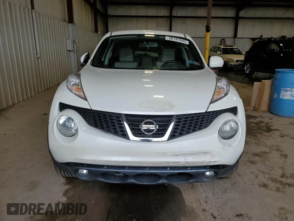 2014 Nissan Juke SV with VIN JN8AF5MV7ET482014, listed as a Copart auction lot 58191945 with Not provided miles and Salvage title. Bid and sale history available at DreamBid. Image 5.