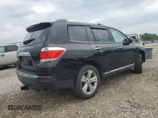 2012 Toyota Highlander Limited with VIN 5TDDK3EH5CS105761, listed as a Copart auction lot 60208055 with 167,190 mi miles and Clean title. Bid and sale history available at DreamBid. Image 3.