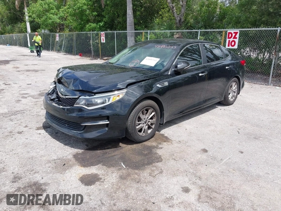 2017 Kia Optima LX with VIN 5XXGT4L39HG139895, listed as a IAAI auction lot 42495343 with 105,346 mi miles and . Bid and sale history available at DreamBid. Image 17.