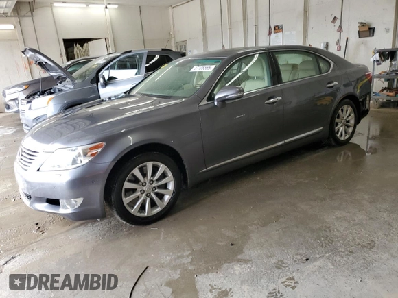 2012 Lexus LS 460 L z VIN JTHDL5EF4C5004349, wystawiony jako Copart lot #47106565 z przebiegiem 81 016 mil mil oraz Szkoda całkowita • Salvage title. Historia ofert i sprzedaży dostępna na DreamBid. Obrazek 1.