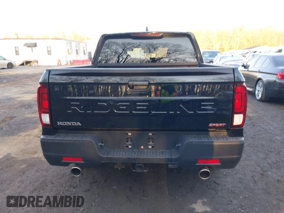 2024 Honda Ridgeline Sport with VIN 5FPYK3F14RB012334, listed as a IAAI auction lot 41542412 with 1,817 mi miles and . Bid and sale history available at DreamBid. Image 16.