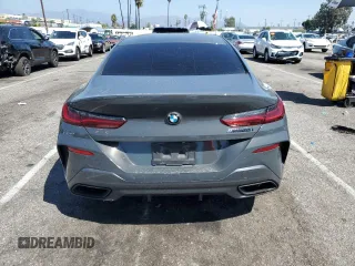 2020 BMW 8 Series M850i with VIN WBAGV8C07LCE18973, listed as a Copart auction lot 66718393 with 41,555 mi miles and Salvage Title. Bid and sale history available at carsss.com. Image 6.