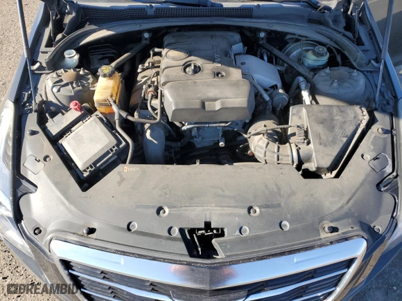 2015 Cadillac ATS Sedan Standard AWD with VIN 1G6AG5RX8F0135123, listed as a Copart auction lot 87646585 with 130,446 mi miles and Salvage Title. Bid and sale history available at carsss.com. Image 12.