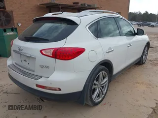 2015 Infiniti QX50 Journey with VIN JN1BJ0HP1FM730740, listed as a IAAI auction lot 41472903 with 129,300 mi miles. Bid and sale history available at carsss.com. Image 4.