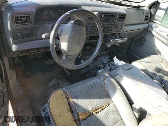2002 Ford F-350 XL z VIN 1FTWW33F32EC05666, wystawiony jako Copart lot #78838654 z przebiegiem Nie podano mil oraz Szkoda całkowita • Salvage title. Historia ofert i sprzedaży dostępna na DreamBid. Obrazek 8.