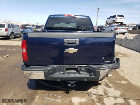 2009 Chevrolet Silverado 1500 LTZ with VIN 3GCEK33329G212804, listed as a Copart auction lot 46704645 with 158,325 mi miles and Salvage Title. Bid and sale history available at carsss.com. Image 6.