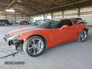 2013 Chevrolet Corvette Grand Sport 3LT with VIN 1G1YS2DWXD5101684, listed as a Copart auction lot 72972804 with 52,833 mi miles and Salvage title. Bid and sale history available at DreamBid. Image 1.