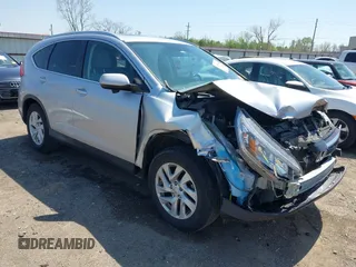 2015 Honda CR-V EX-L with VIN 2HKRM3H70FH552818, listed as a IAAI auction lot 41983061 with 202,898 mi miles. Bid and sale history available at carsss.com. Image 1.