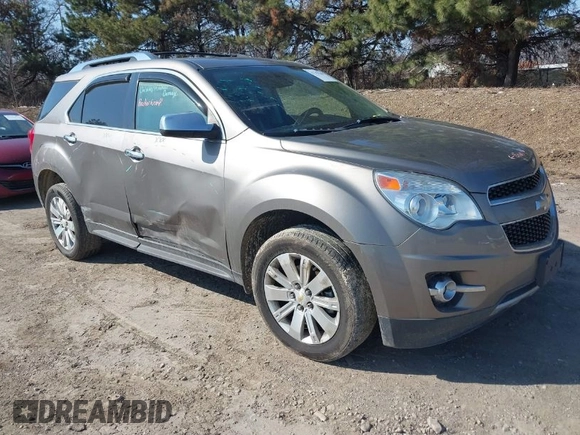 2011 Chevrolet Equinox LTZ with VIN 2CNFLGE56B6316698, listed as a IAAI auction lot 41781663 with 142,336 mi miles. Bid and sale history available at carsss.com. Image 1.