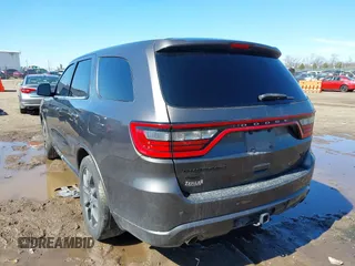 2017 Dodge Durango R/T with VIN 1C4SDJCT6HC697502, listed as a IAAI auction lot 41816322 with 115,099 mi miles and . Bid and sale history available at DreamBid. Image 3.